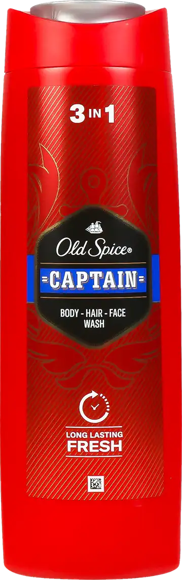 Гель для душу Old Spice Captain чоловічий 400 мл