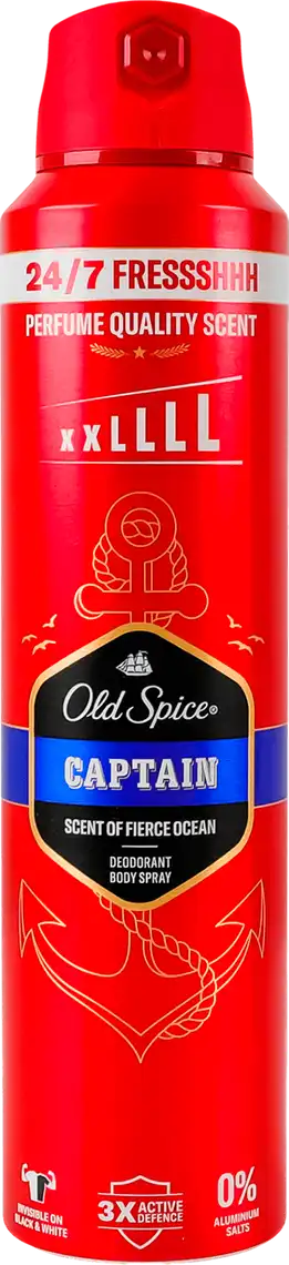 Дезодорант-спрей Old Spice Captain 250 мл