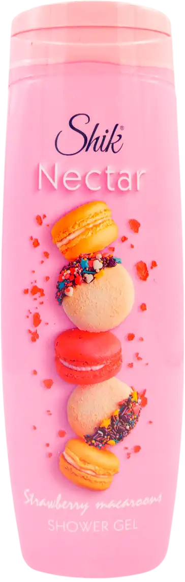 Гель для душу Shik Nectar Strawberry macaroons 400 мл
