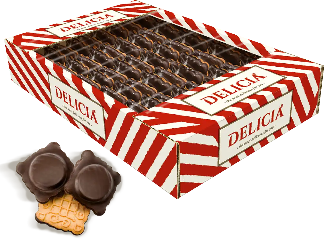 Печиво Delicia здобне маргаритка зі смаком малини 350 г