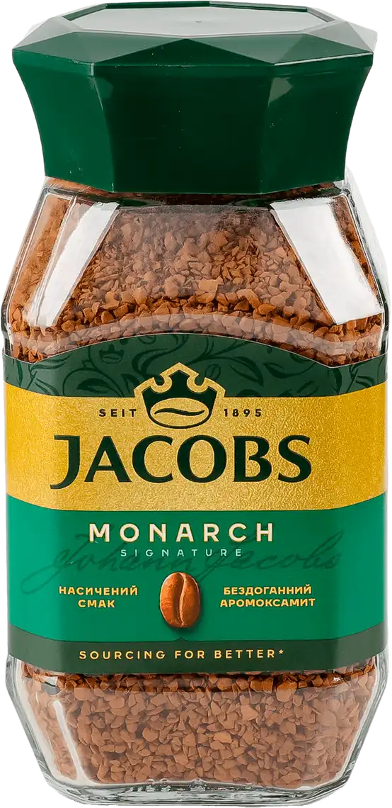 Кава розчинна Jacobs Monarch 190 г