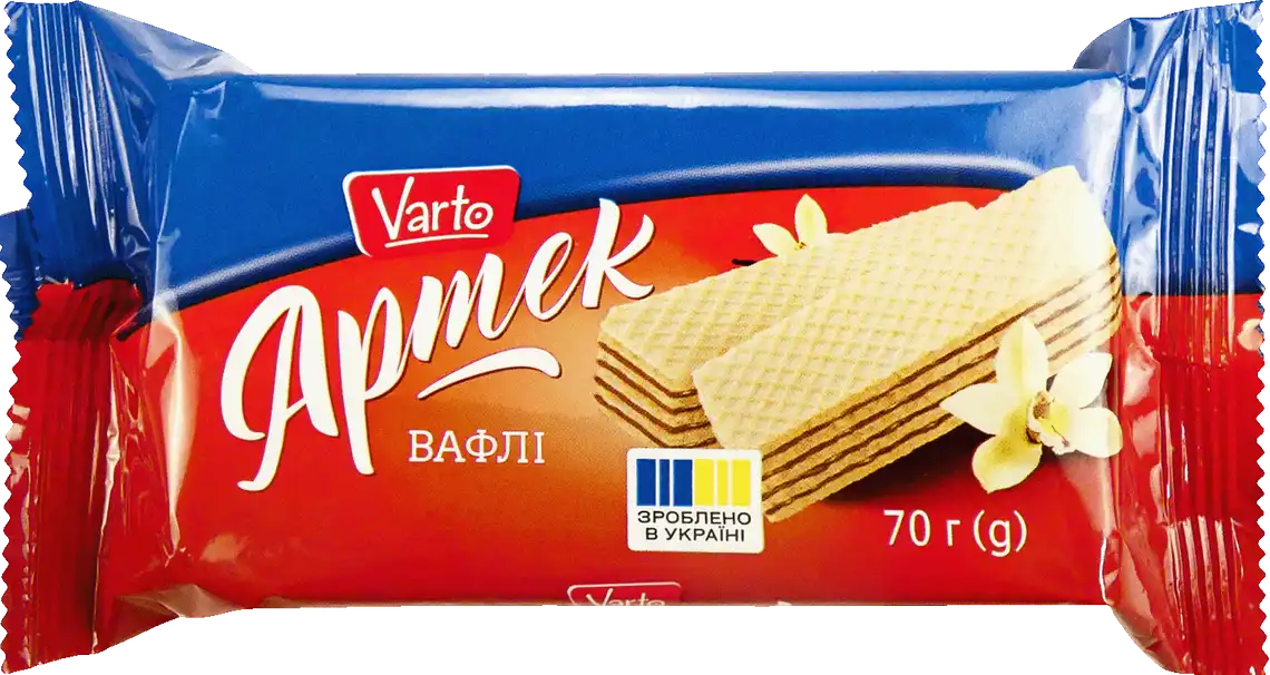 Вафлі Varto Артек класичні 70 г