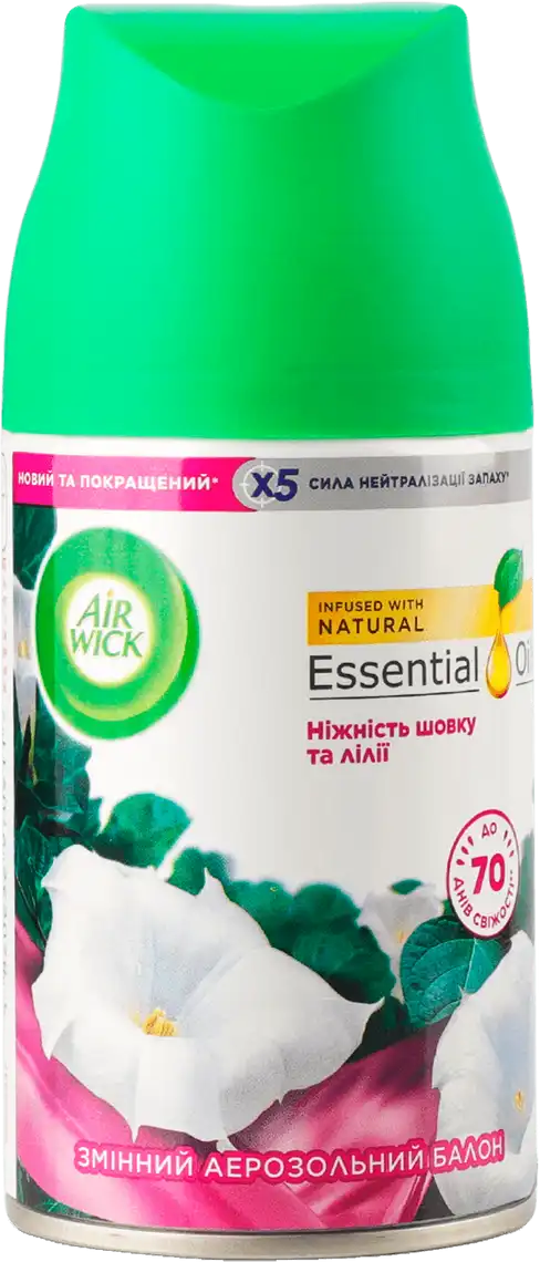 Змінний балон до Air Wick Freshmatic Ніжність шовку та лілії 250 мл