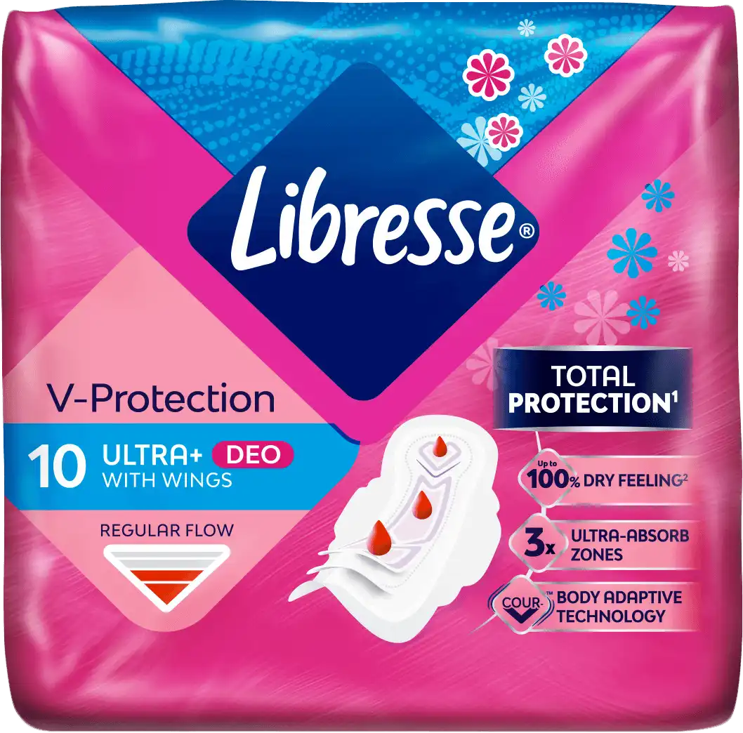Прокладки гігієнічні Libresse Freshness Protection Ultra+ Deo 10 шт.