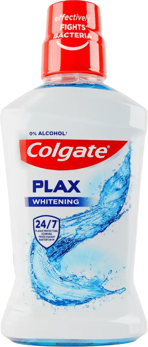 Ополіскувач для ротової порожнини Colgate Plax Відбілювання 500 мл