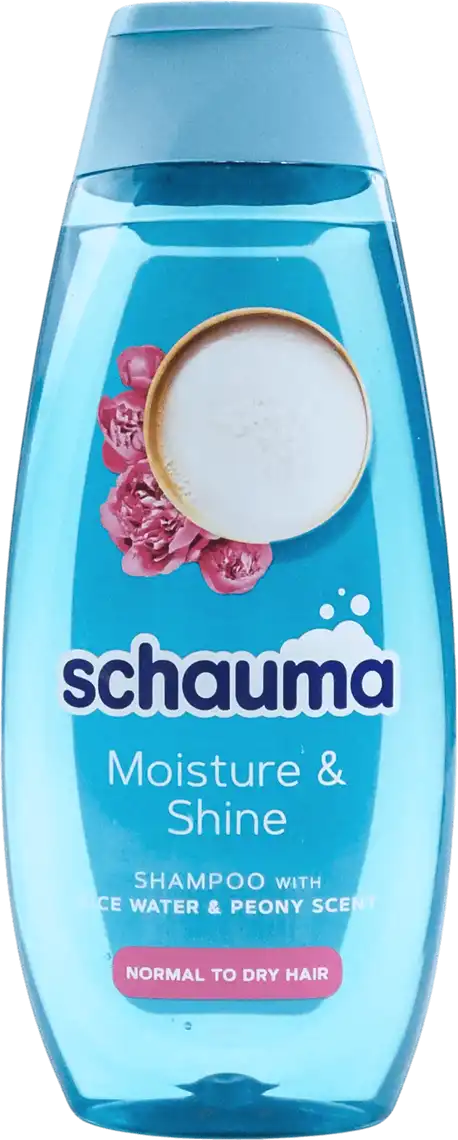 Шампунь Schwarzkopf Schauma Moisture & Shine для нормального та сухого волосся 400 мл