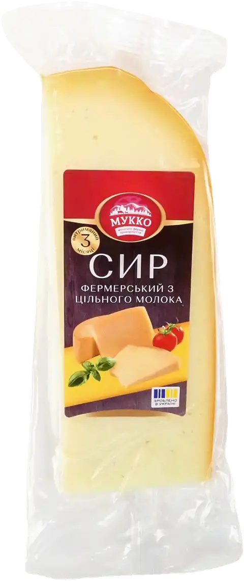 Сир Мукко Фермерський 54%, ваговий