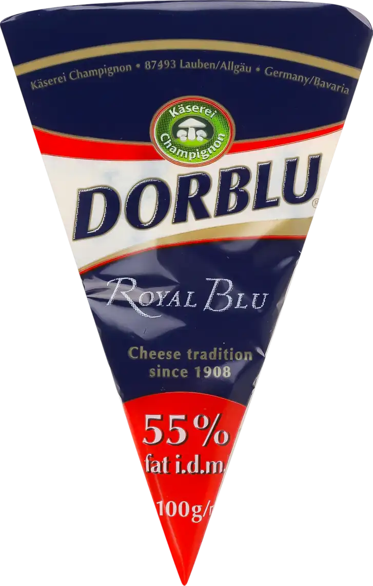 Сир Kaserei Dorblu Royal Blu з блакитною пліснявою 55% 100 г