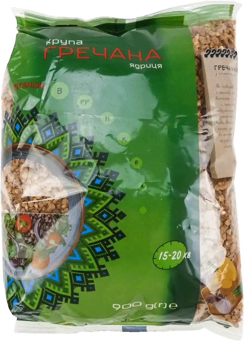 Крупа Козацький Стандарт гречана 900 г