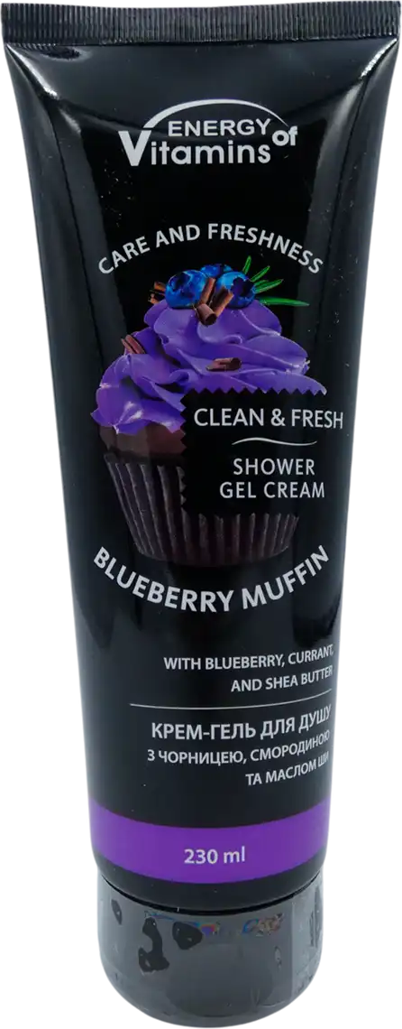 Крем-гель для душу Energy of Vitamins Blueberry muffin 230 мл