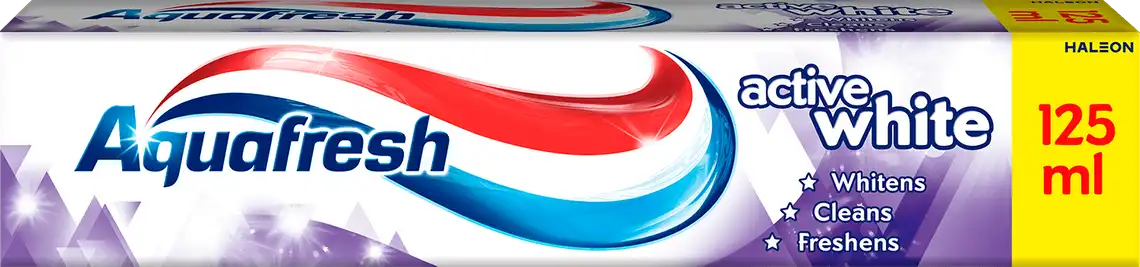 Зубна паста Aquafresh Active White відбілююча 125 мл