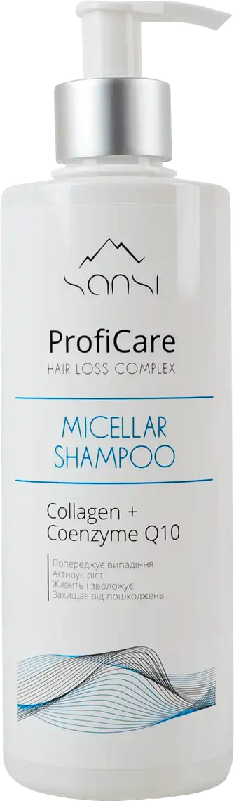 Шампунь SANSI ProfiCare Hair loss complex для волосся міцелярний 400 мл