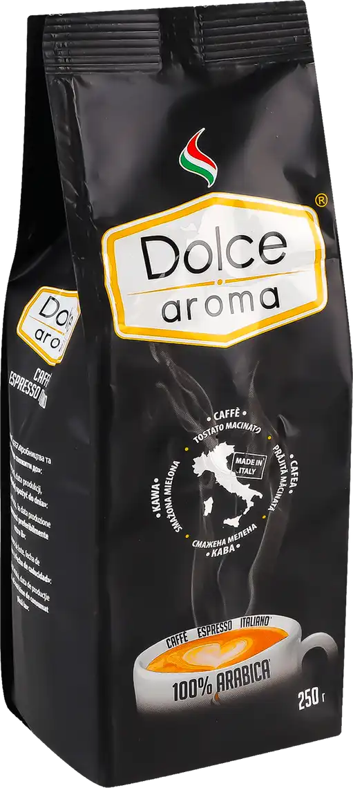 Кава мелена Dolce Aroma 100% Arabica 250 г