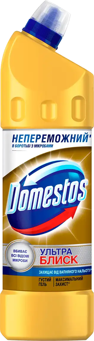 Засіб для чищення туалету Domestos Ультра блиск 1 л