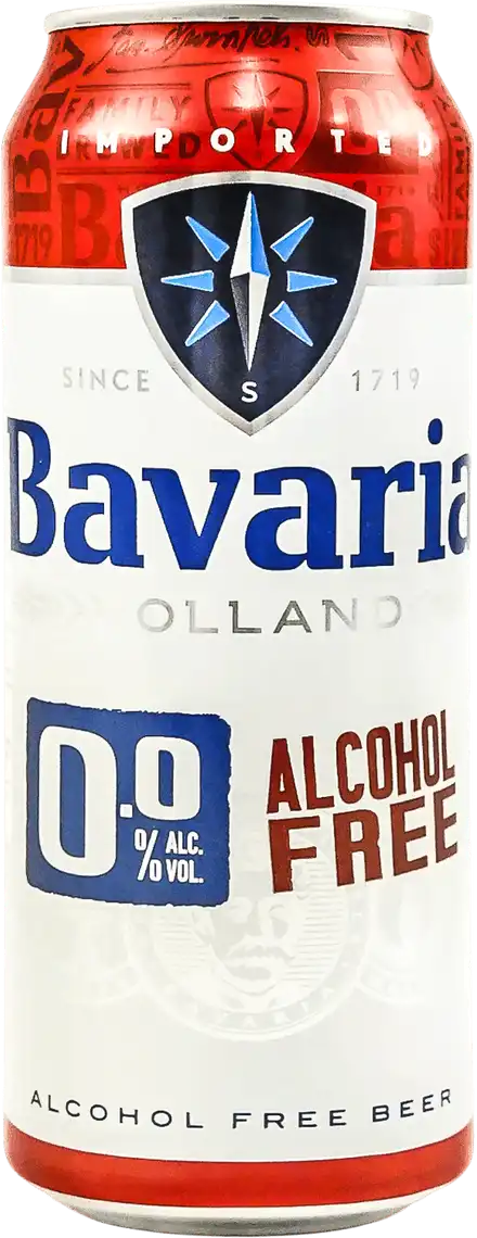 Пиво Bavaria світле фільтроване 0% 0.5 л