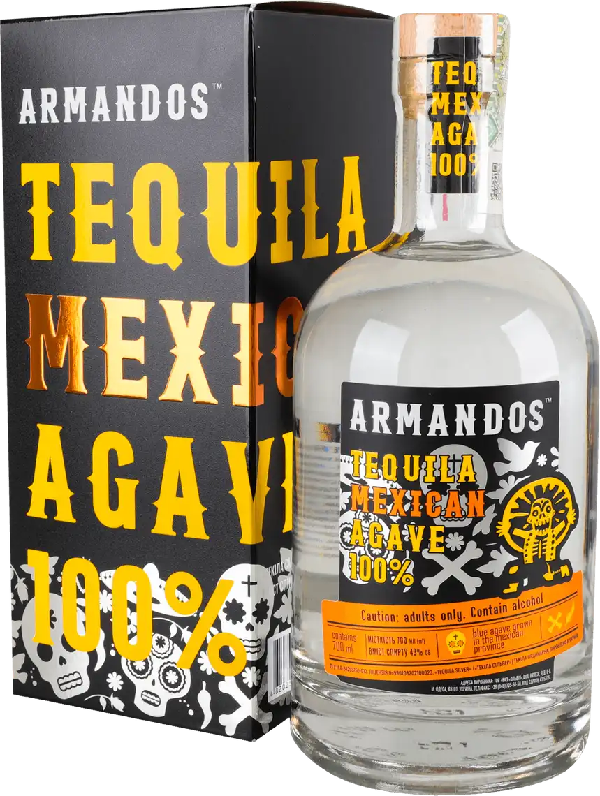 Текіла Silver Armandos 43% 0,7 л