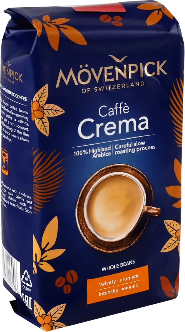 Кава в зернах Movenpick Caffe Crema натуральна смажена 500 г