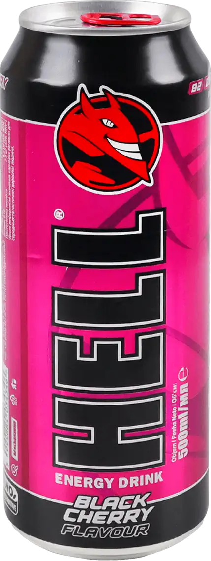 Напій Hell Black Cherry енергетичний газований 500 мл