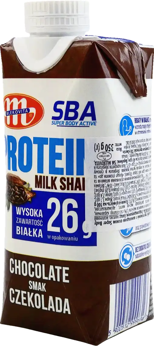 Напій Mlekovita молочний білковий зі смаком какао 1% 350 г