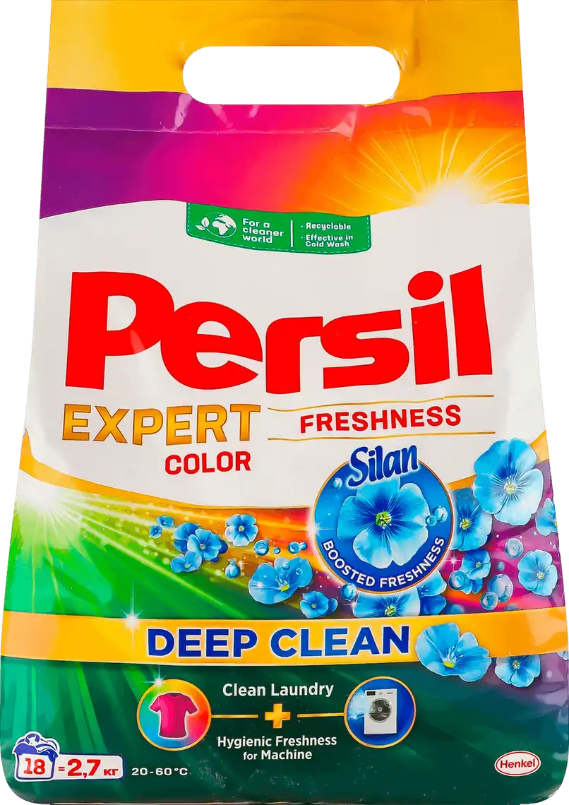 Пральний порошок Persil Deep Clean Expert Color Freshness Silan 2,7 кг