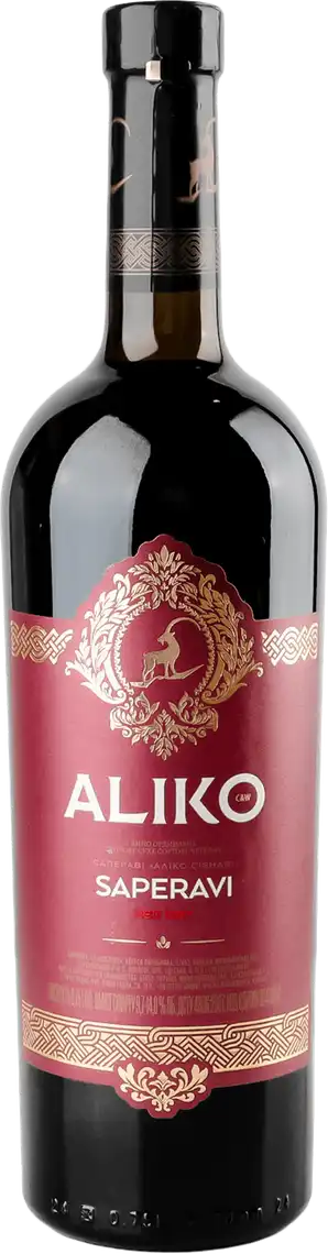 Вино Aliko C&W Saperavi червоне сухе 0,75 л
