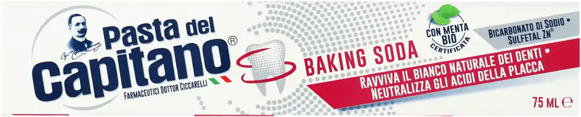 Паста зубна Pasta del Capitano Baking Soda 75 мл