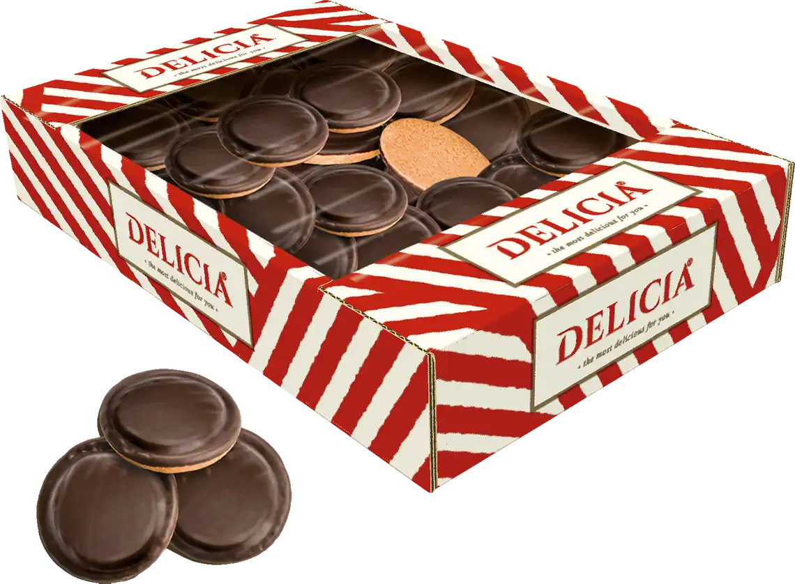 Печиво Delicia здобне збивне зі смаком апельсину 300 г