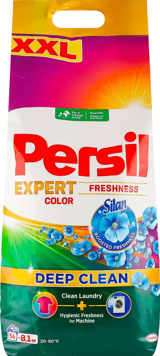 Пральний порошок Persil Deep Clean Expert Color Freshness Silan 8.1 кг
