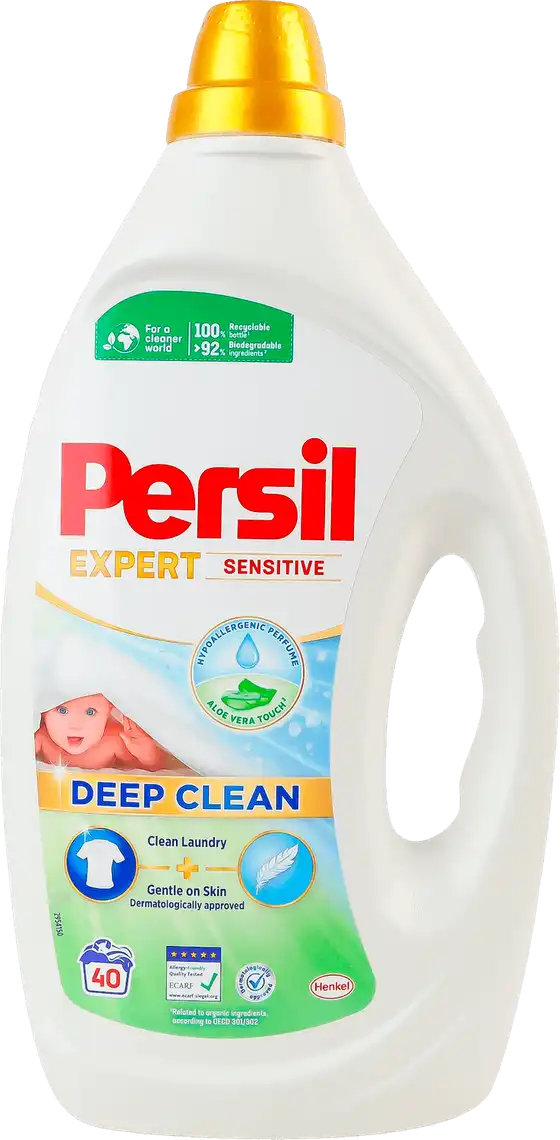 Гель для прання Persil Expert Sensitive Deep Clean 1800 мл