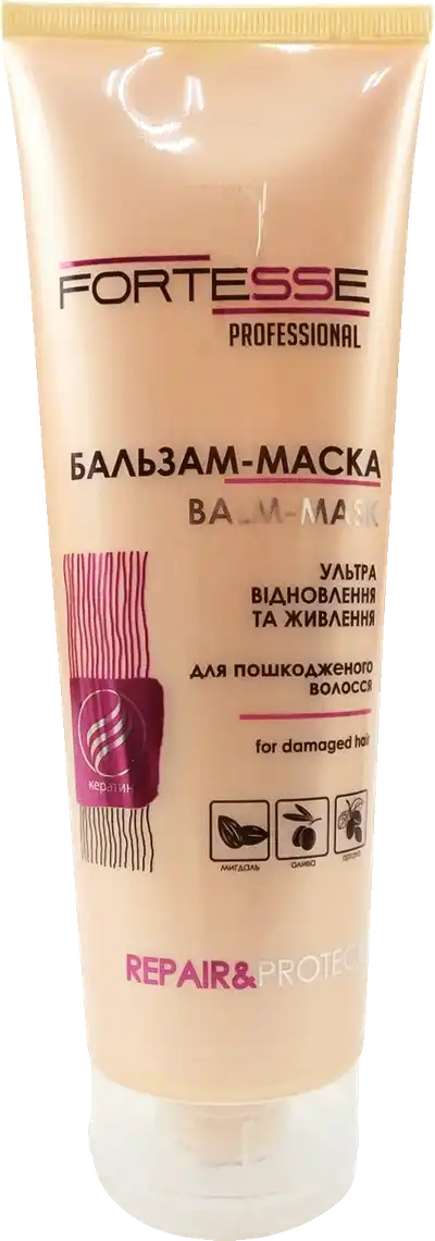Бальзам-маска для волосся Fortesse Professional Repair&Protect 200мл