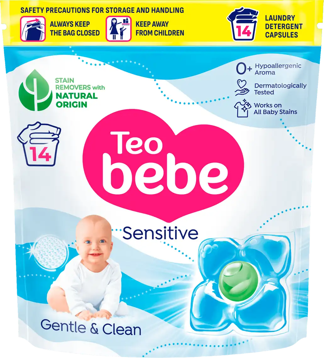 Капсули Teo bebe Cotton Soft caps для праня 14 шт