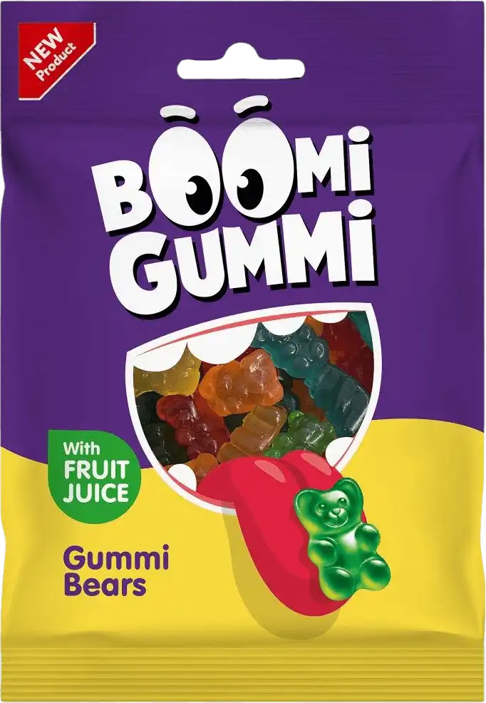 Цукерки Boomi Gummi Bears желейні 70 г