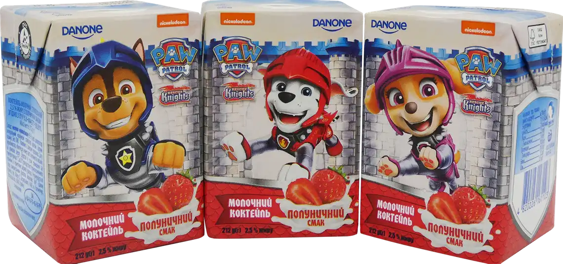 Коктейль молочний Danone L.O.L. Surprise! полуниця 2.5% 212 г