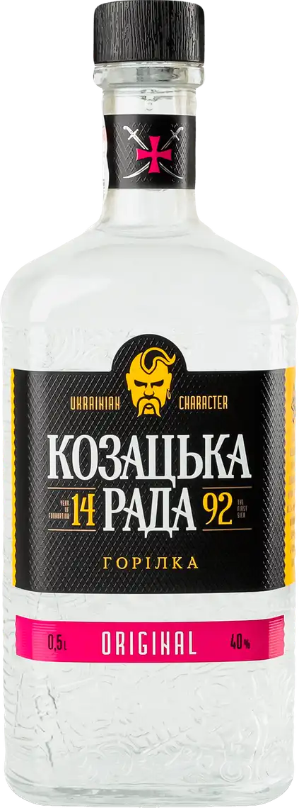 Горілка Козацька Рада Оригінальна 40% 0,5 л