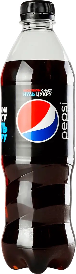 Напій Pepsi Black сильногазований 0.5 л