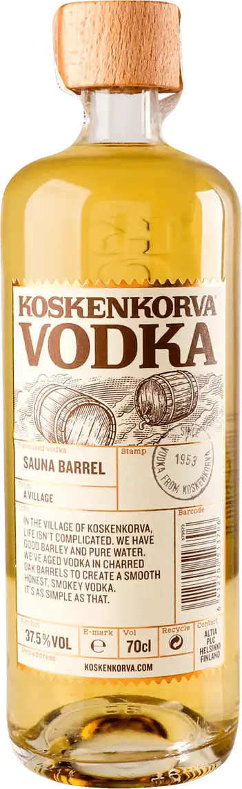 Напій алкогольний Koskenkorva Sauna Barrel 37.5% 0.7 л