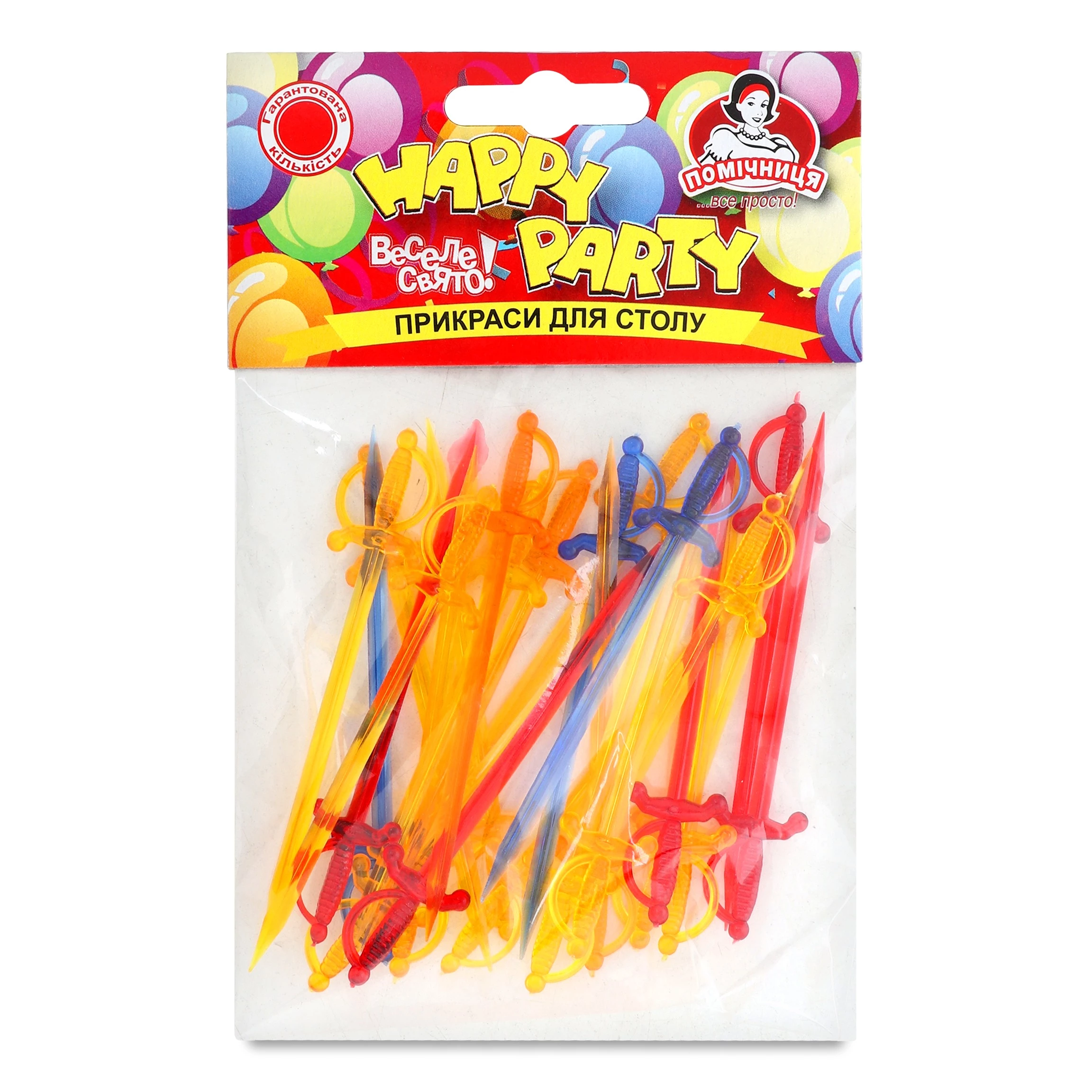 Шпажки Помічниця Happy Party Шпага 25 шт (4820012341030)