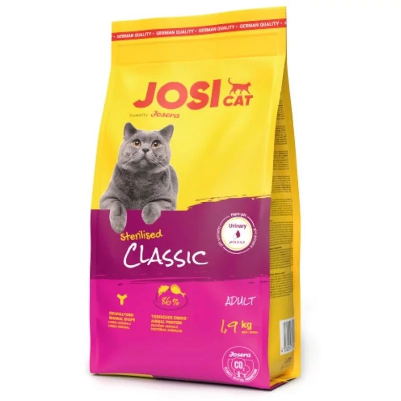 Корм сухий для котів Josera JosiCat Sterilised Classic 1.9 кг (4032254774969)