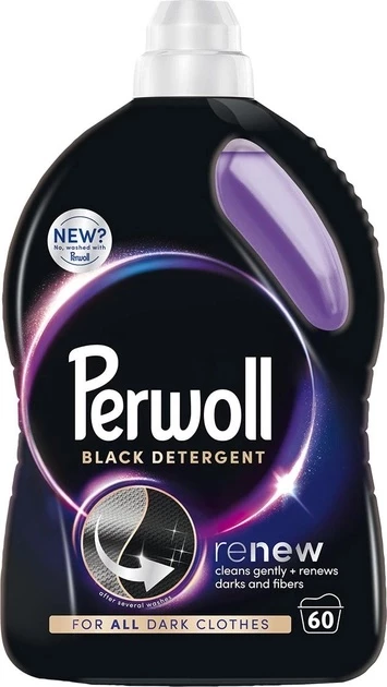 Гель Perwoll для темних та чорних речей, 3 л