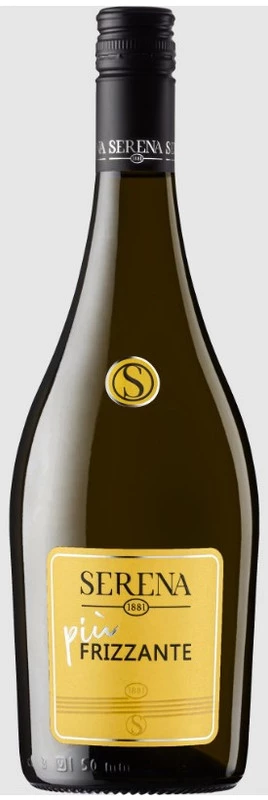 Ігристе вино Serena 1881 Frizzante PIU біле напівсухе 10.5%, 0.75 л