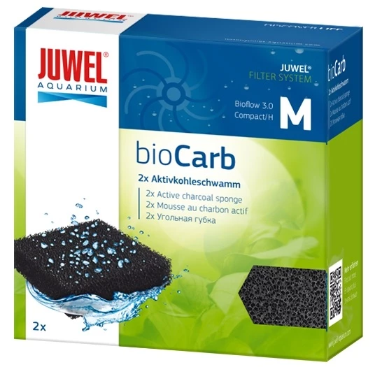 Фільтр Juwel bioCarb M Compact вугільна губка, 2 шт.