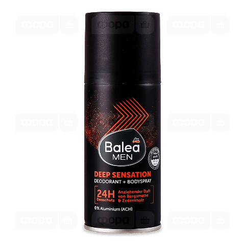 Дезодорант-спрей Balea Men Deep Sensation