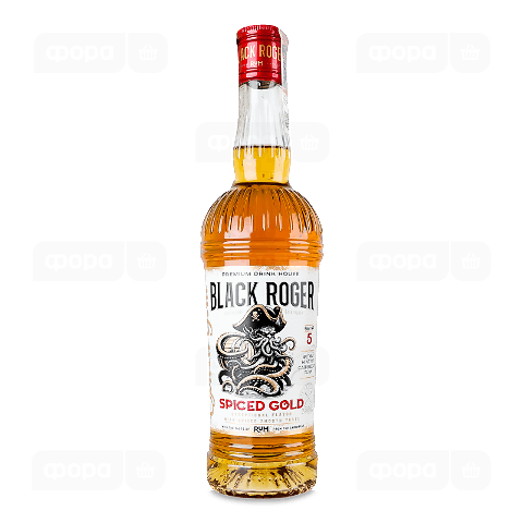Напій спиртний Black Roger Spiced Gold з ромом