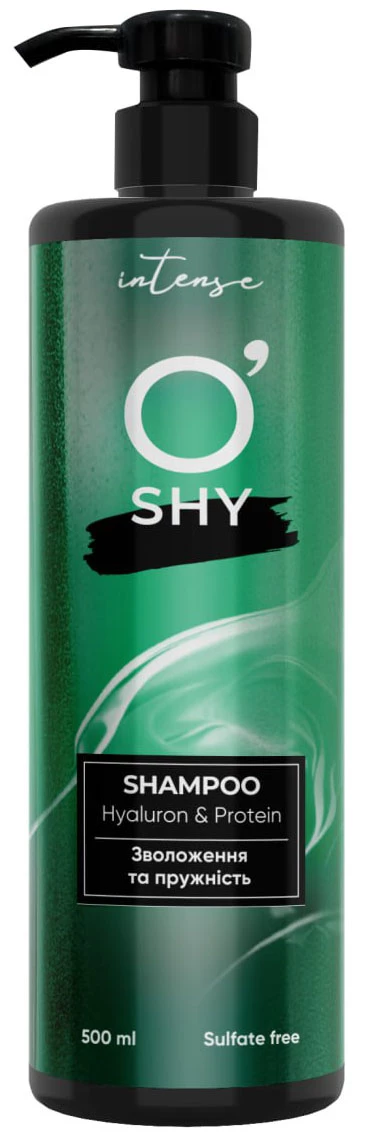 Шампунь O'Shy Intense Hyaluron & Protein 500 мл (4820263232934)