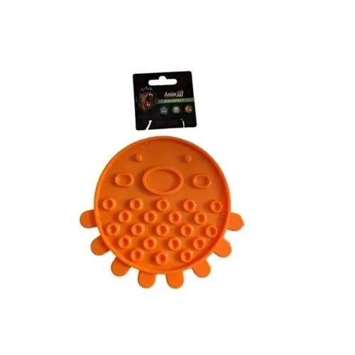 Миска-килимок для собак AnimAll Lick Mat Восьминіг для повільного харчування, 18.2×16.6×1.3 см