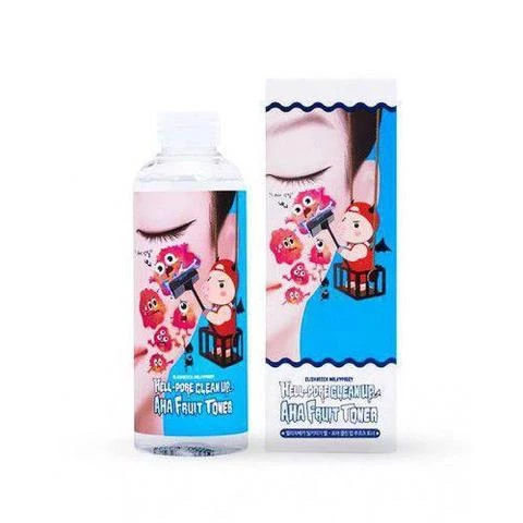 Пілінг-тонік з фруктовими кислотами Elizavecca Hell-Pore Clean Up Aha Fruit Toner, 200 мл