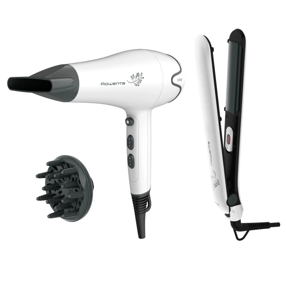 Фен і випрямляч для волосся Rowenta Pure Collection YD3057F0 (3121040090572)