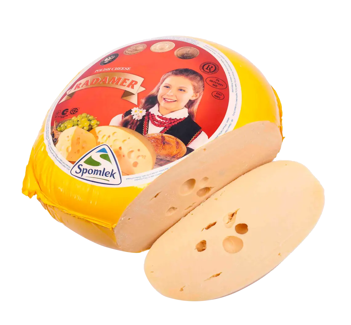 Сир Spomlek Радомер твердий 45% ваговий