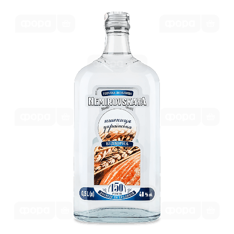 Горілка Nemiroff «Українська пшениця» пласка