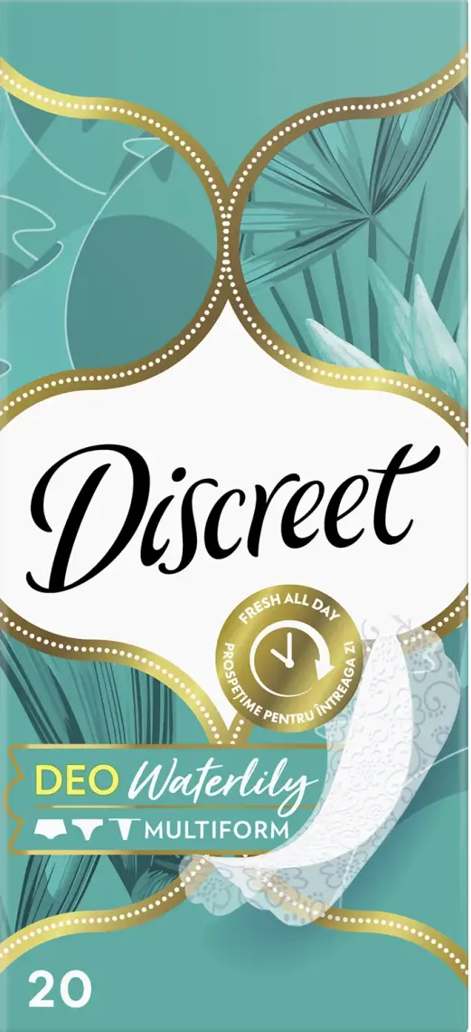 Прокладки щоденні Discreet Deo Waterlily 20 шт.